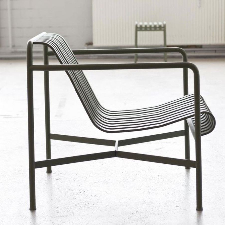 Exterieur / Outdoor Voltex | Palissade Lounge Chair Low | Hay