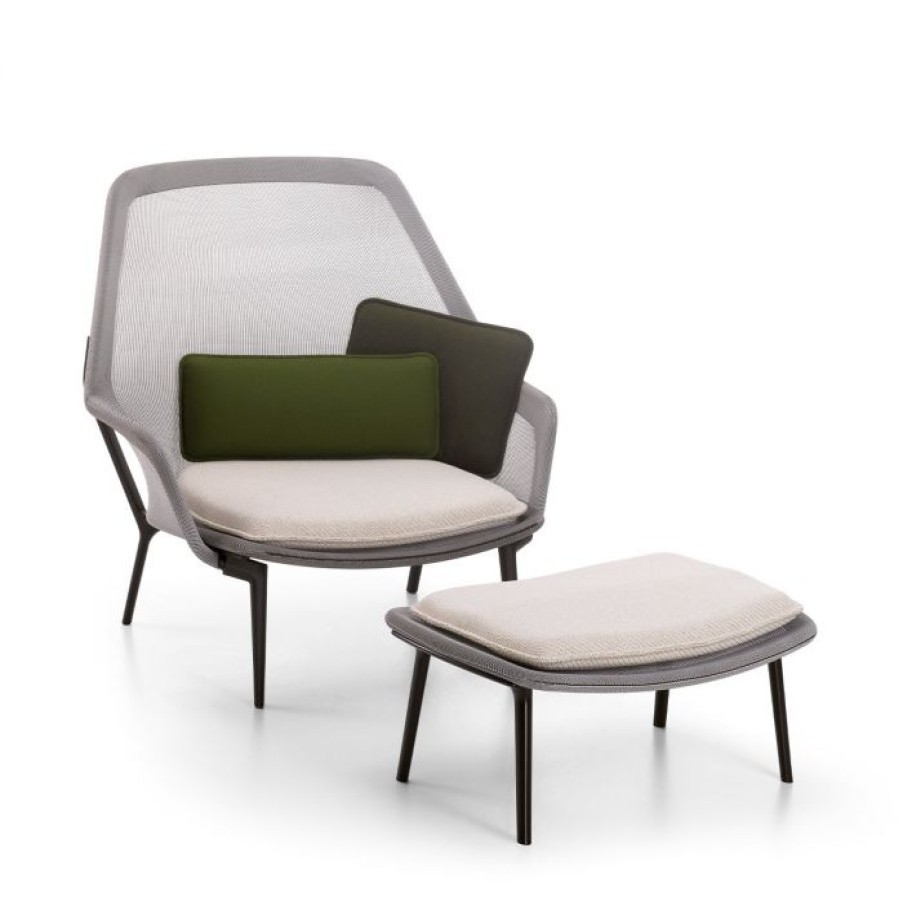 Mobilier Voltex | Slow Chair & Ottoman - Vitra